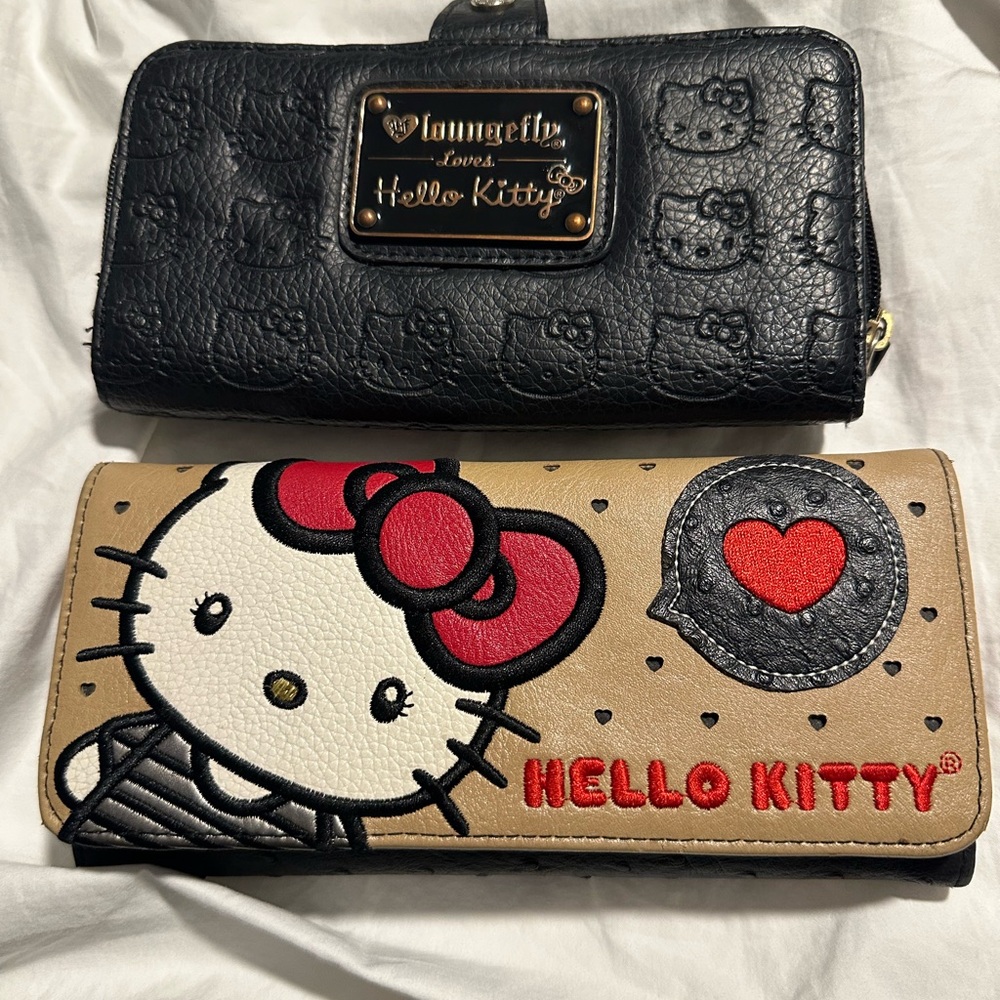 Loungefly Red and Black Wallet